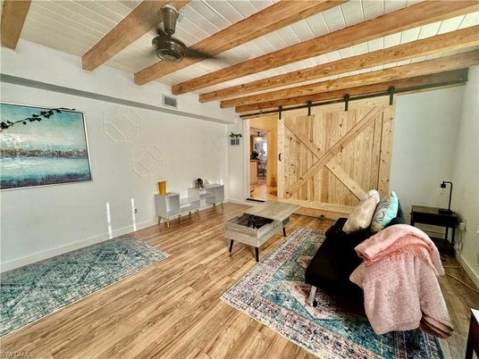 Interior, Wooden Beams, Wood Texture Flooring