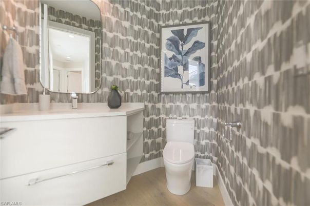 Bathroom, Interior, Wood Texture Flooring