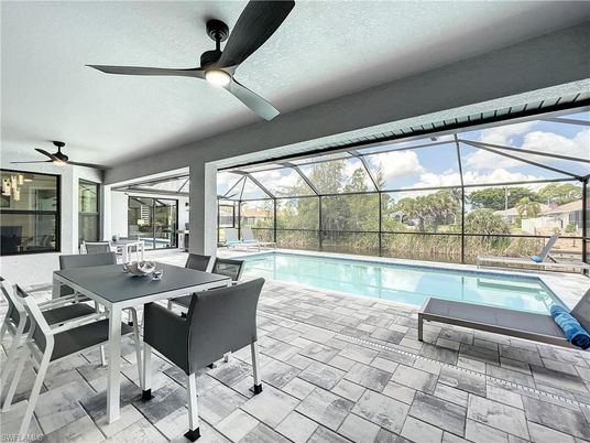 Dining room, Glass Ceilings, Interior, Pool, Sun Room