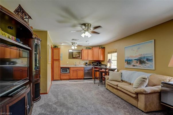 Interior, Kitchen, Living room
