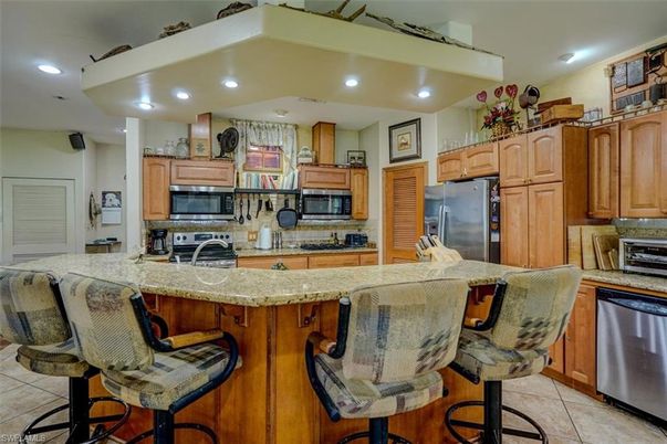 Interior, Kitchen, Recessed Lighting, Stainless Steel Appliances