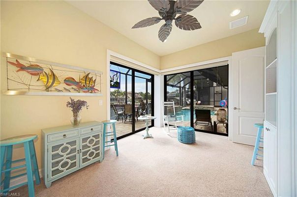 Interior, Recessed Lighting, Sun Room