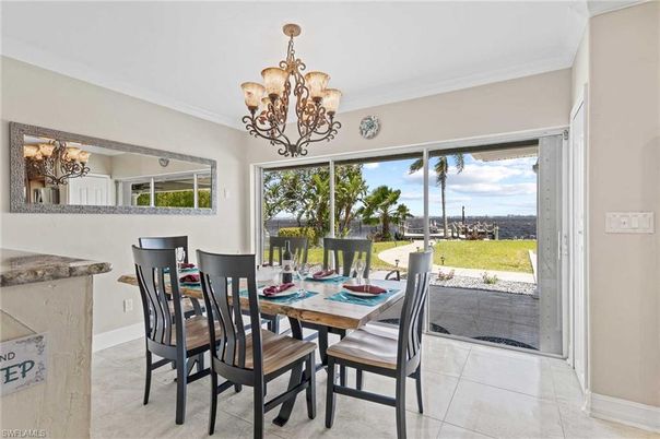 Chandelier, Dining room, Interior