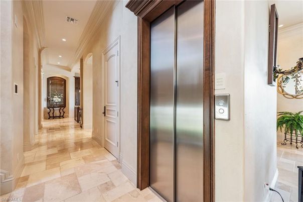Elevator, Interior, Recessed Lighting