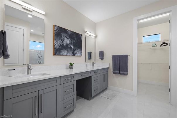 Bathroom, Dual Sink Vanities, Interior