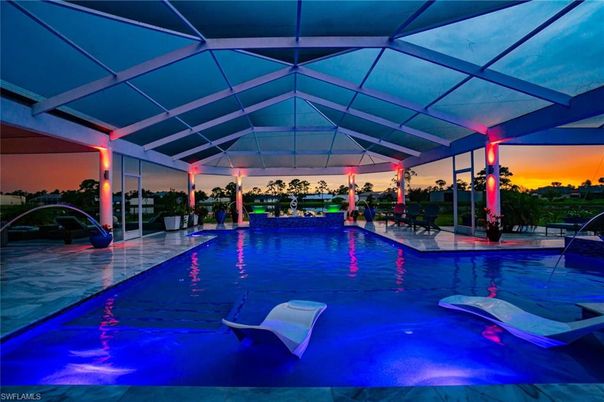 Glass Ceilings, Interior, Pool, Sun Room