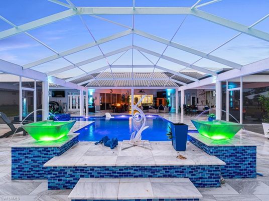 Glass Ceilings, Interior, Pool, Sun Room
