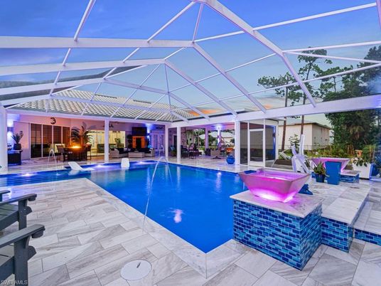 Glass Ceilings, Interior, Pool, Sun Room