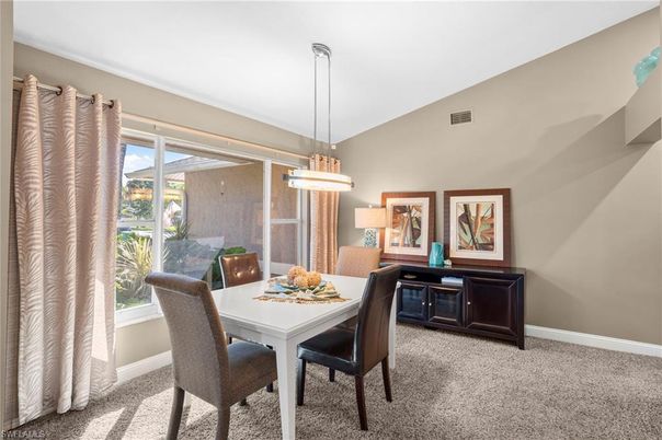 Dining room, Interior, Pendant Lights