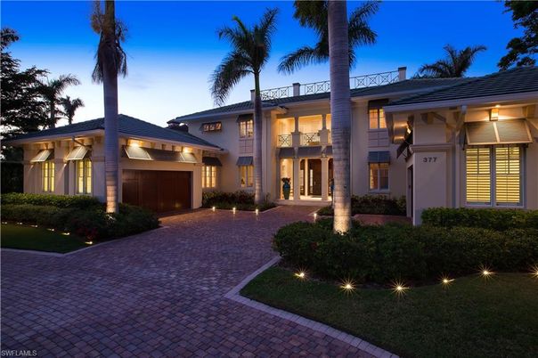 Attached, Backyard, Exterior, Facade, Mediterranean