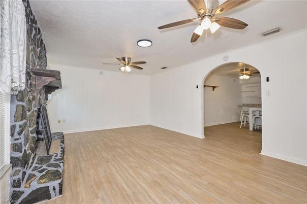 Empty room, Interior, Wood Texture Flooring