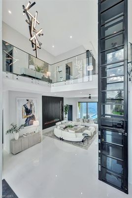 Fireplace, Interior, Living room, Pendant Lights, Recessed Lighting