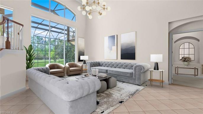 Interior, Living room, Pendant Lights