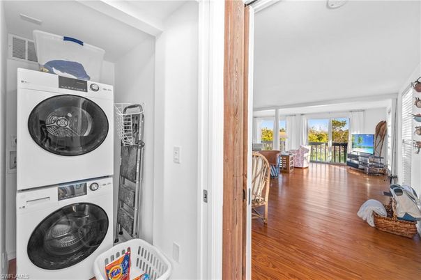Interior, Utility Closets, Washer, Wood Texture Flooring