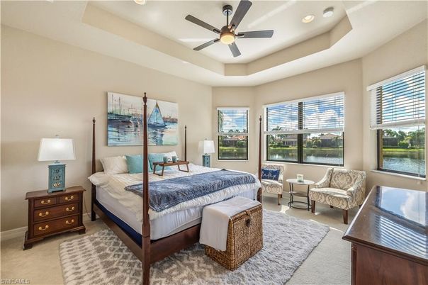 Bedroom, Interior, Recessed Lighting, Water