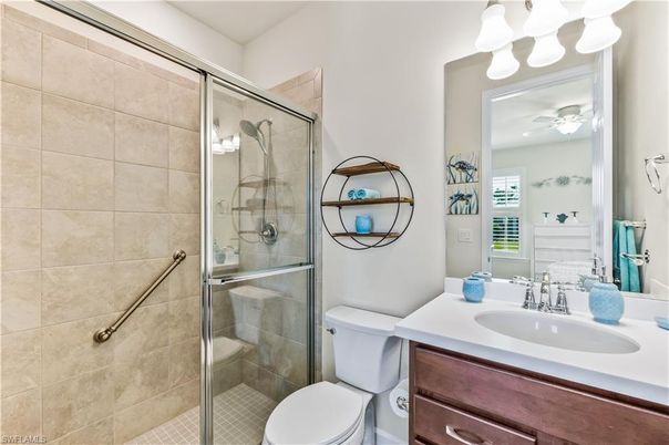 Bathroom, Glass Shower, Interior
