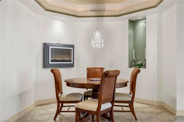 Dining room, Interior, Pendant Lights