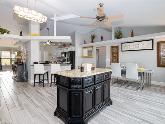 Chandelier, Dining room, Interior, Kitchen, Pendant Lights, Wood Texture Flooring