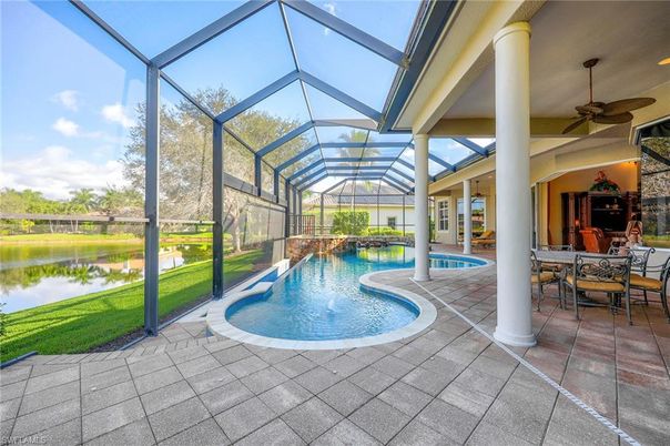 Dining room, Glass Ceilings, Interior, Pool, Sun Room, Water