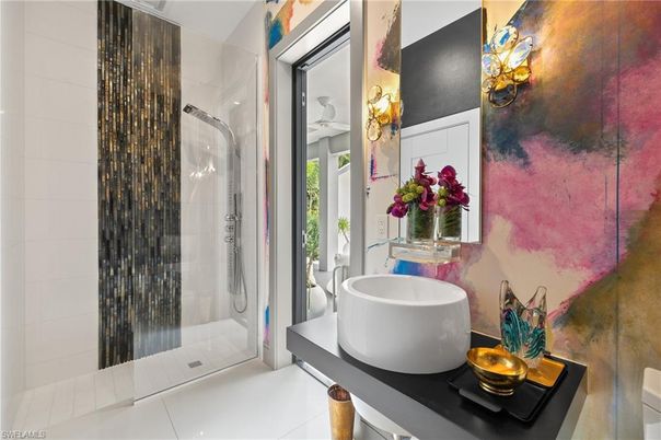 Bathroom, Free Standing Baths, Glass Shower, Interior