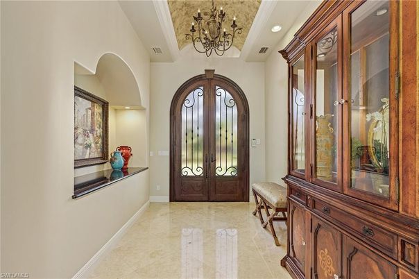 Chandelier, Interior, Recessed Lighting