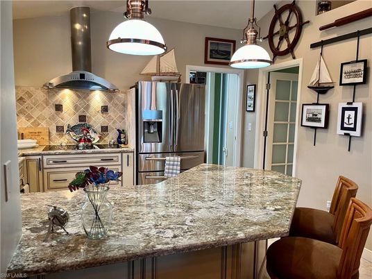Interior, Kitchen, Pendant Lights, Stainless Steel Appliances