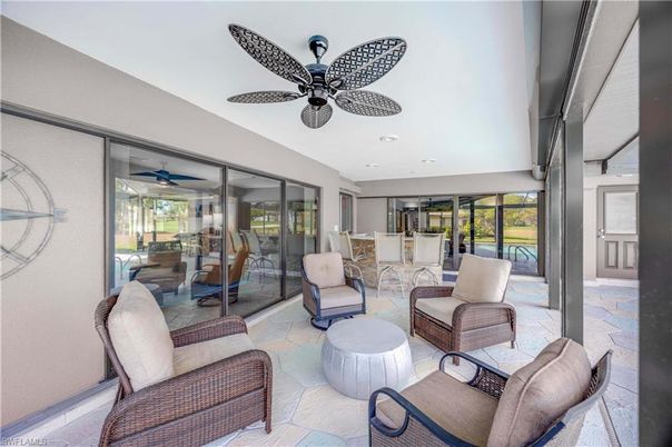 Interior, Living room, Recessed Lighting, Sun Room