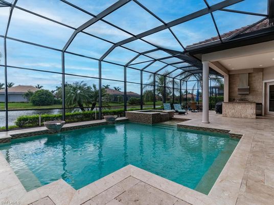 Glass Ceilings, Interior, Pool, Sun Room, Water