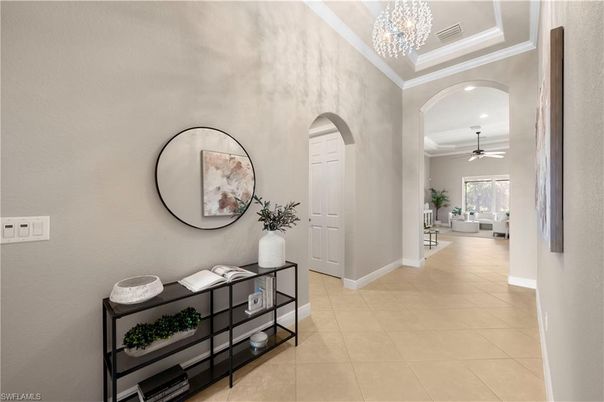 Chandelier, Interior, Recessed Lighting