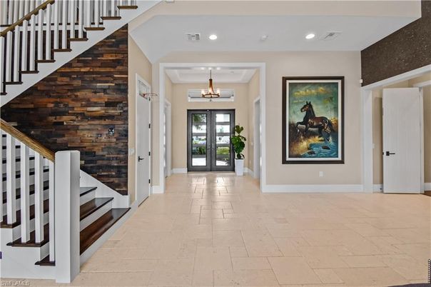 Chandelier, Interior, Recessed Lighting