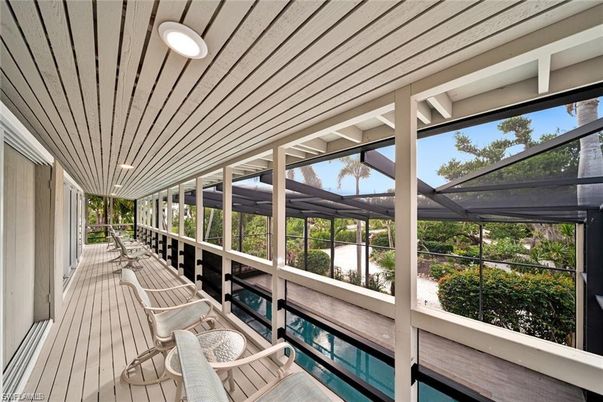 Interior, Sun Room, Wood Texture Flooring
