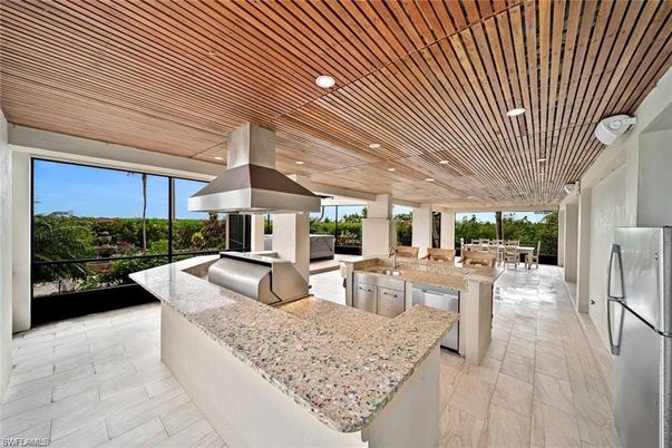 Interior, Kitchen, Recessed Lighting, Stainless Steel Appliances, Wooden Ceilings