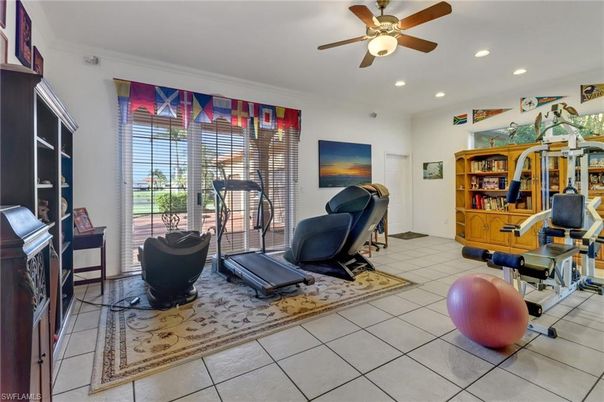 Fitness Equipment, Interior, Recessed Lighting