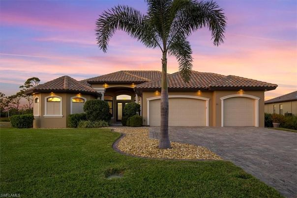 Attached, Backyard, Exterior, Facade, Mediterranean