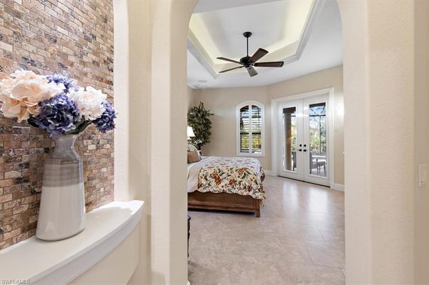 Bedroom, Interior, Stone Walls