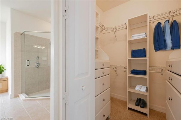 Bathroom, Glass Shower, Interior, Walk-in Closets