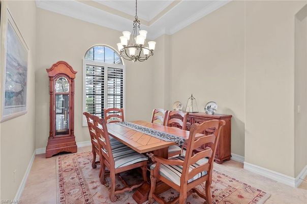 Chandelier, Dining room, Interior