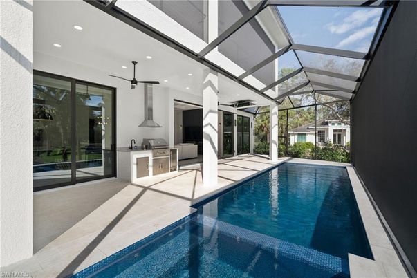 Glass Ceilings, Interior, Pool, Recessed Lighting, Sun Room