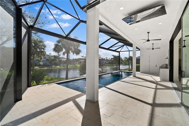 Glass Ceilings, Interior, Pool, Sun Room, Water