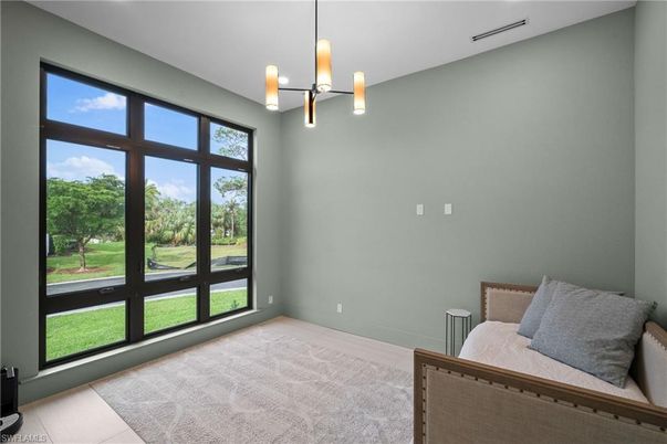 Bedroom, Interior, Pendant Lights