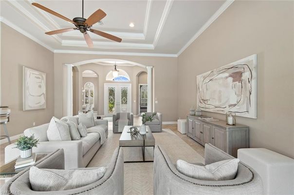 Interior, Living room, Pendant Lights, Recessed Lighting