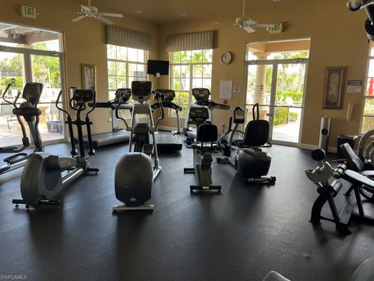 Fitness Equipment, Gym, Interior