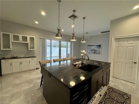 Interior, Kitchen, Pendant Lights, Recessed Lighting
