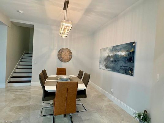 Dining room, Interior, Pendant Lights