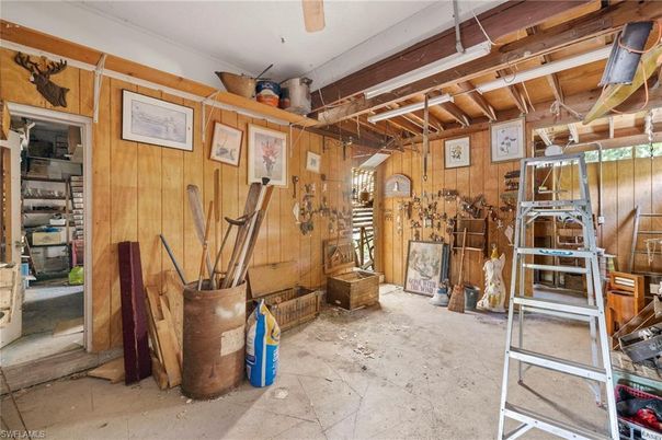 Interior, Wooden Beams, Wooden Walls