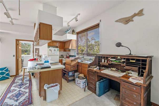 Home Office, Interior, Kitchen