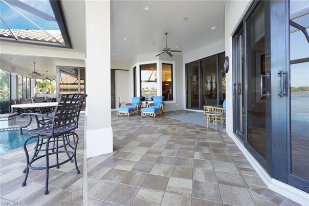 Dining room, Glass Ceilings, Interior, Pool, Recessed Lighting, Sun Room