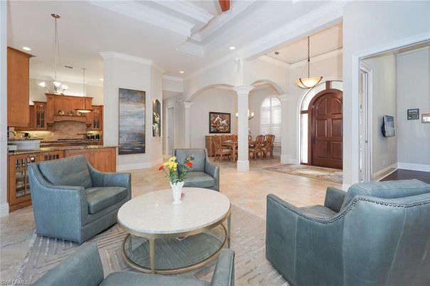 Dining room, Interior, Kitchen, Living room, Pendant Lights, Recessed Lighting
