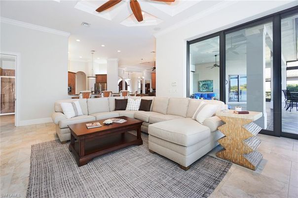Interior, Kitchen, Living room, Pendant Lights, Recessed Lighting