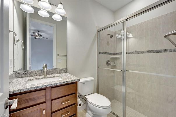 Bathroom, Glass Shower, Interior